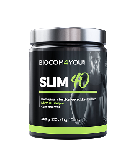 Biocom Slim 40 körte ízű italpor g